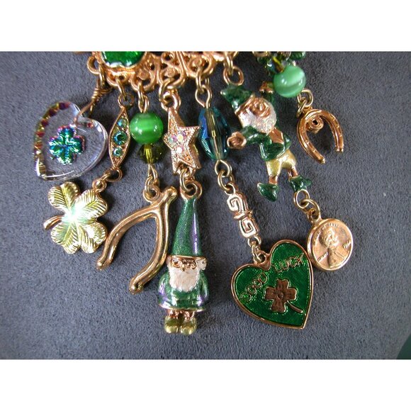 Kirks Folly Enamel Charm Brooch  Charms & Fairy Design Retired - Picture 2 of 4